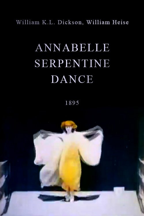 Танец «Серпантин» Аннабель (1895) постер