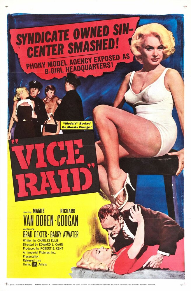 Vice Raid (1959) постер