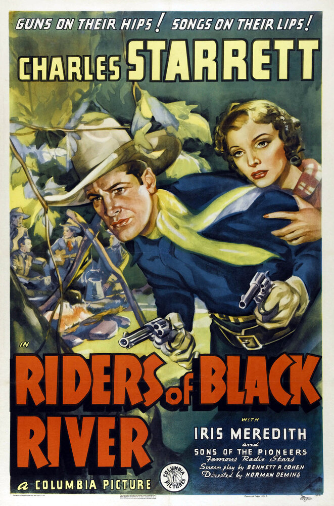 Всадники чёрной реки (1939) постер