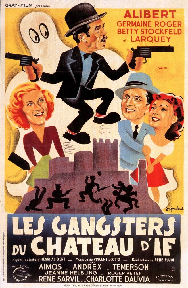 Гангстеры замка Иф (1939) постер
