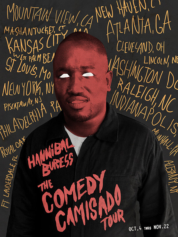 Хэннибал Бёресс: Комедийное нападение (2016) постер