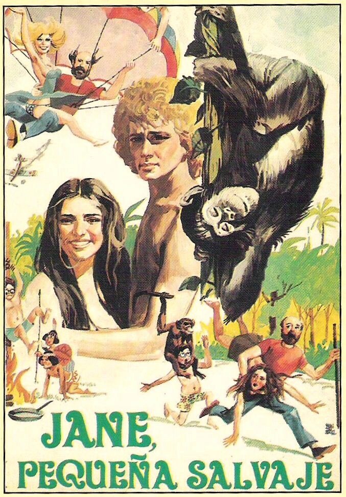 Jane, mi pequeña salvaje (1982) постер
