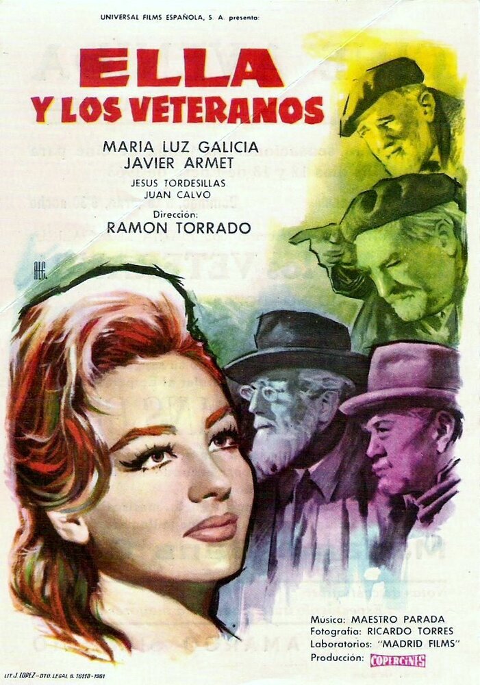 Ella y los veteranos (1961) постер