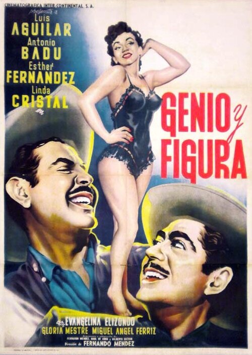 Genio y figura (1953) постер