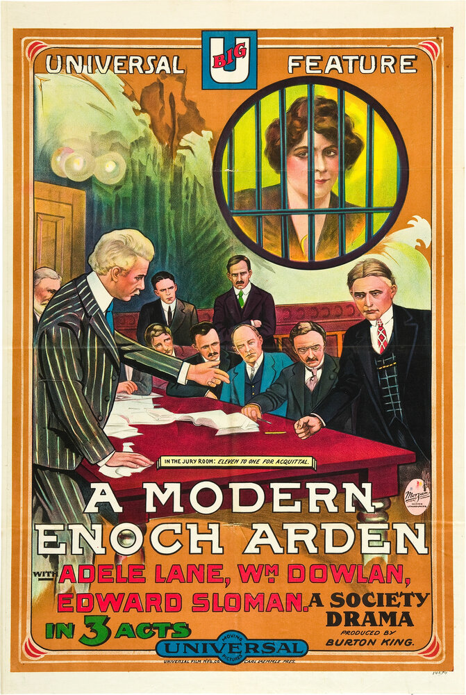 Современный Енох Арден (1915) постер