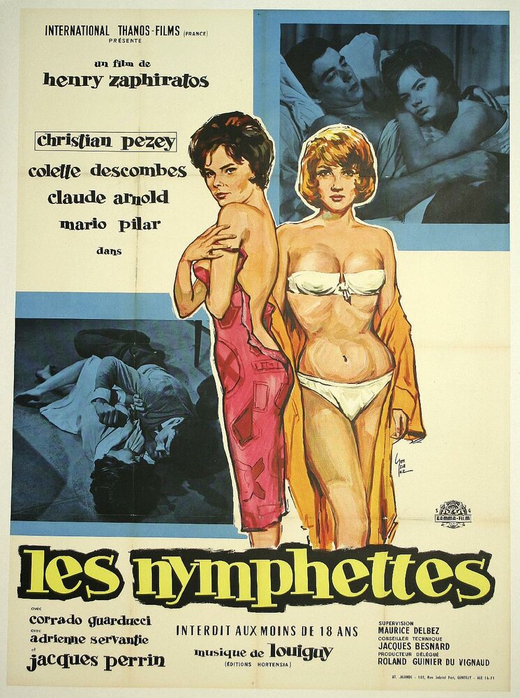 Нимфетки (1961) постер