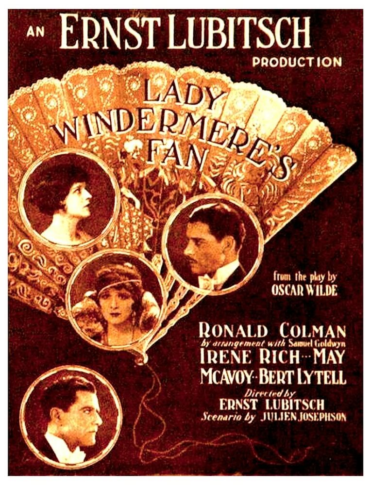 Веер леди Уиндермир (1925) постер