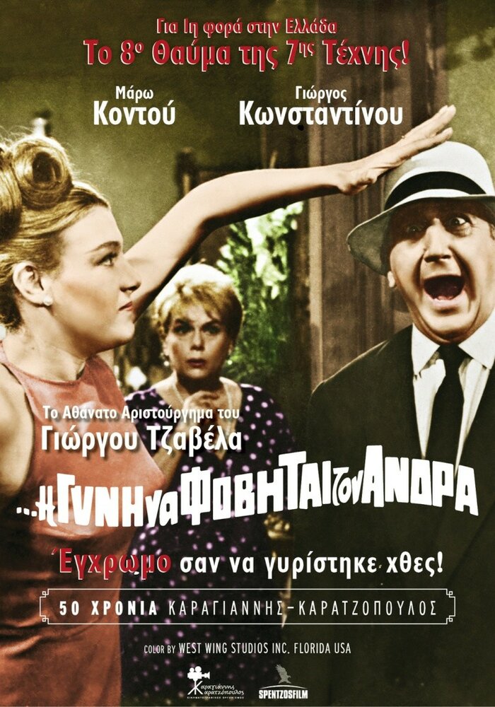 I de gyni na fovitai ton andra (1965) постер