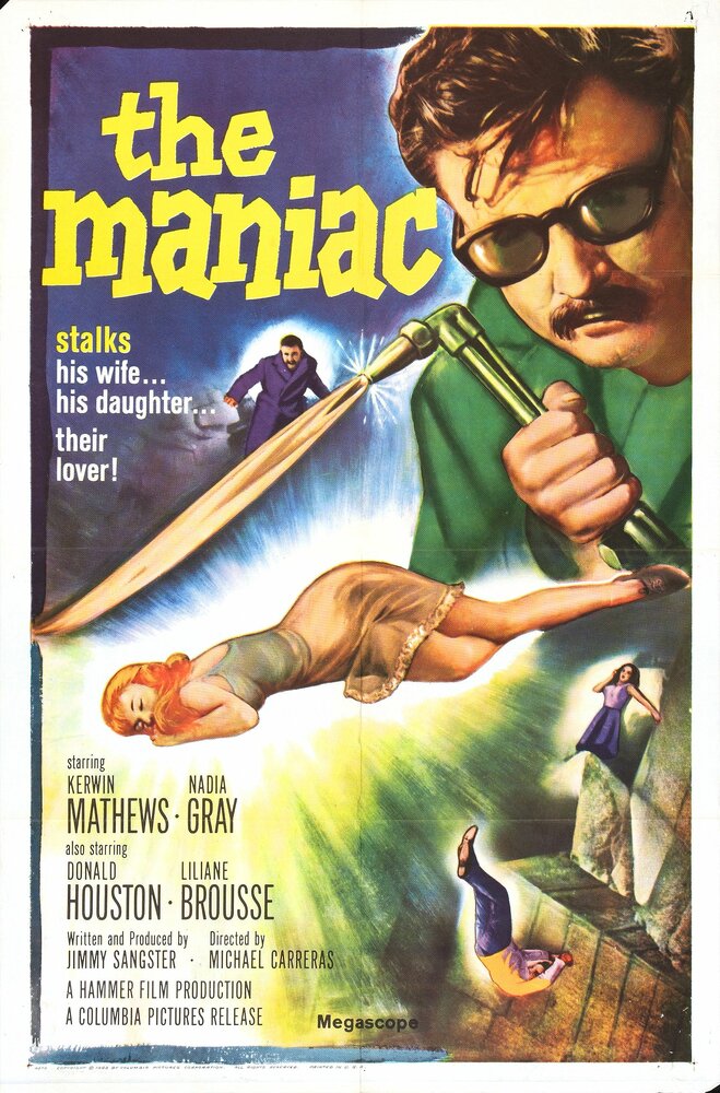 Маньяк (1963) постер