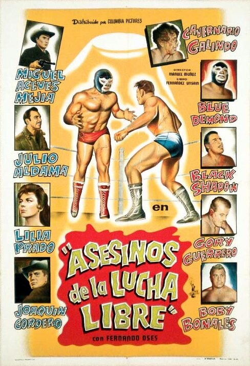 Asesinos de la lucha libre (1962) постер