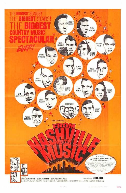 From Nashville with Music (1969) постер