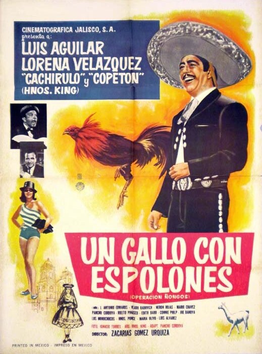 Un gallo con espolones (Operación ñongos) (1964) постер