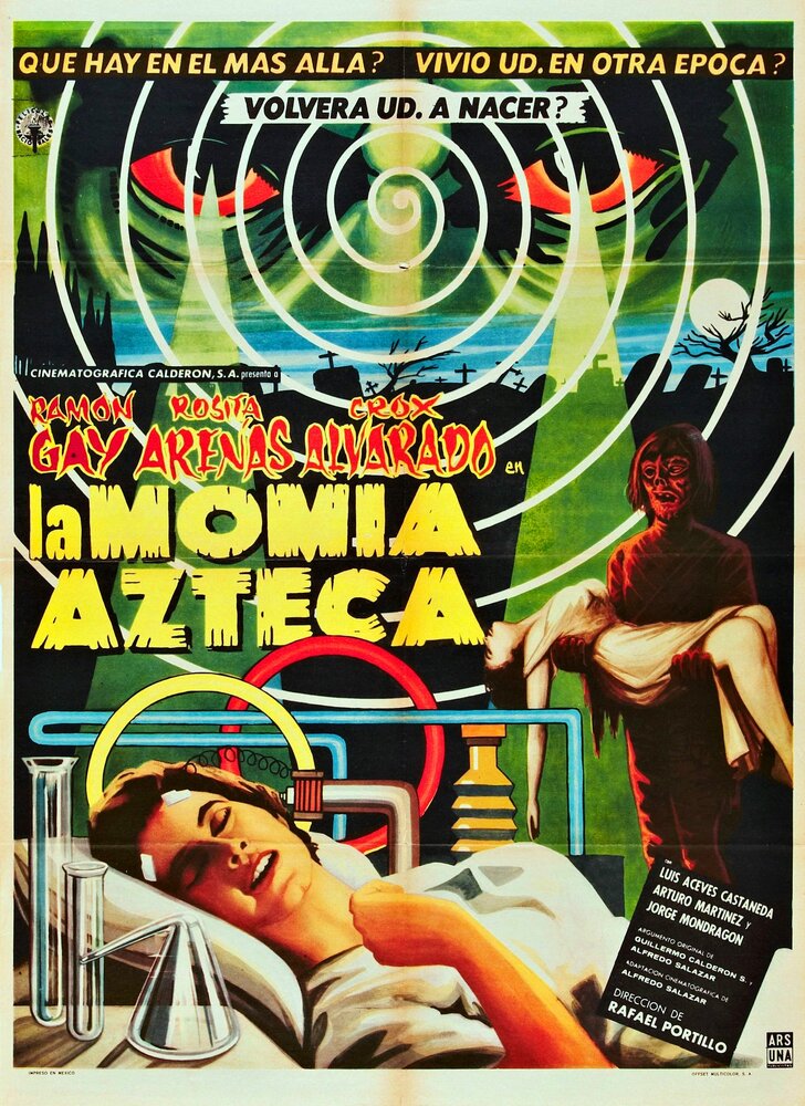 Мумия ацтеков (1957) постер