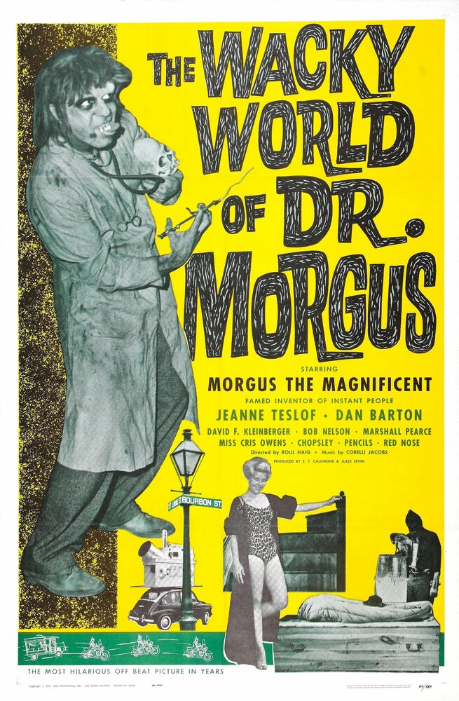 Странный мир доктора Моргуса (1962) постер