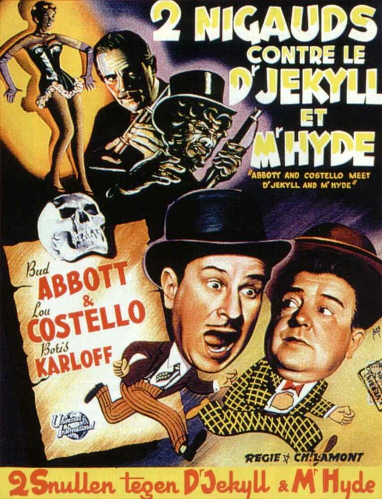 Эбботт и Костелло встречают доктора Джекилла и мистера Хайда (1953) постер