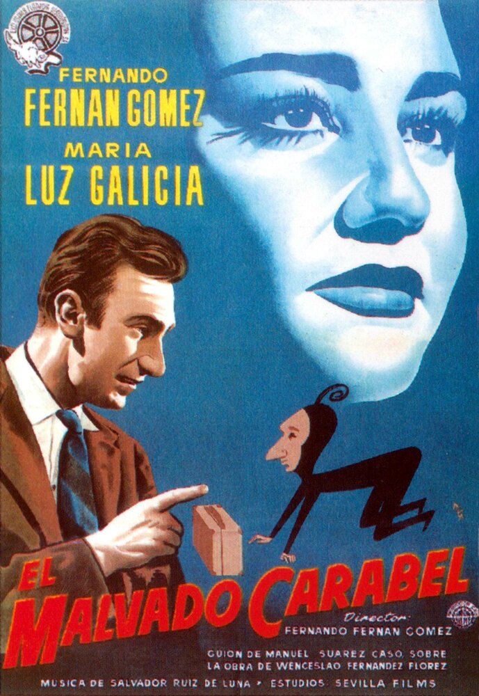 El malvado Carabel (1956) постер