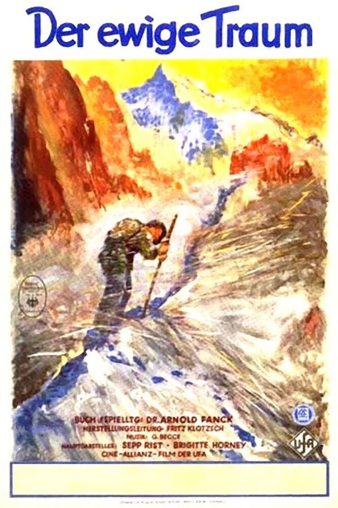 На вершине Монблана (1934) постер
