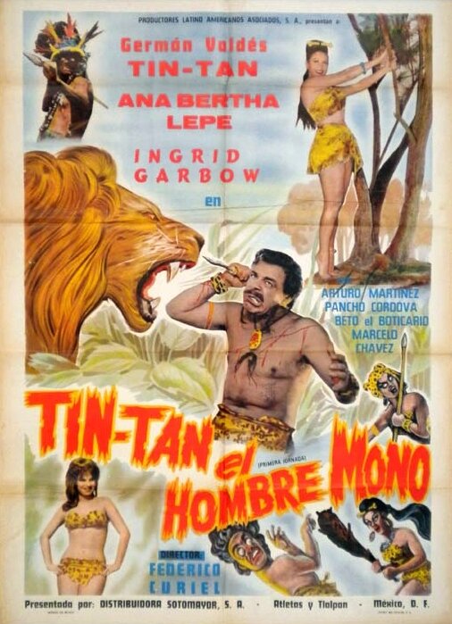Tin-Tan el hombre mono (1963) постер