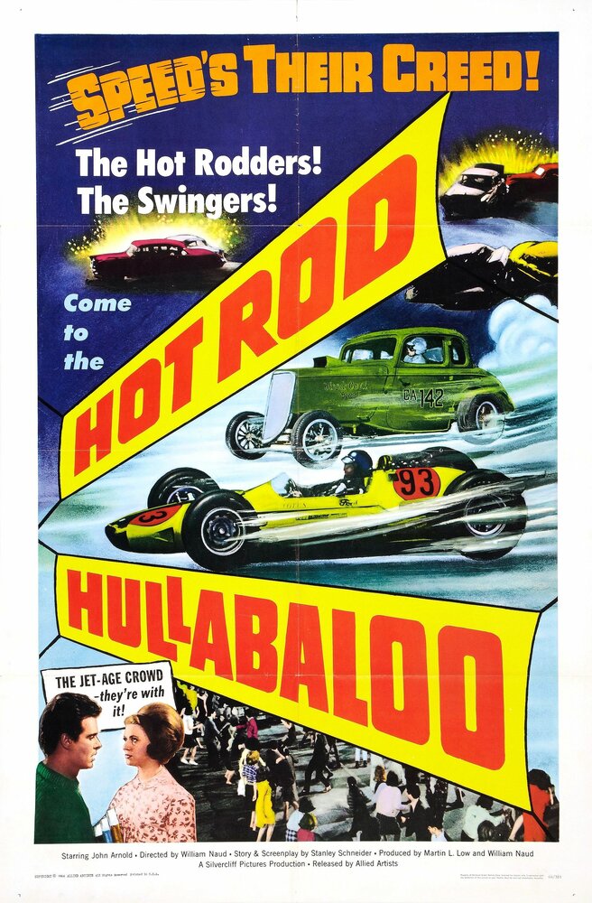 Hot Rod Hullabaloo (1966) постер