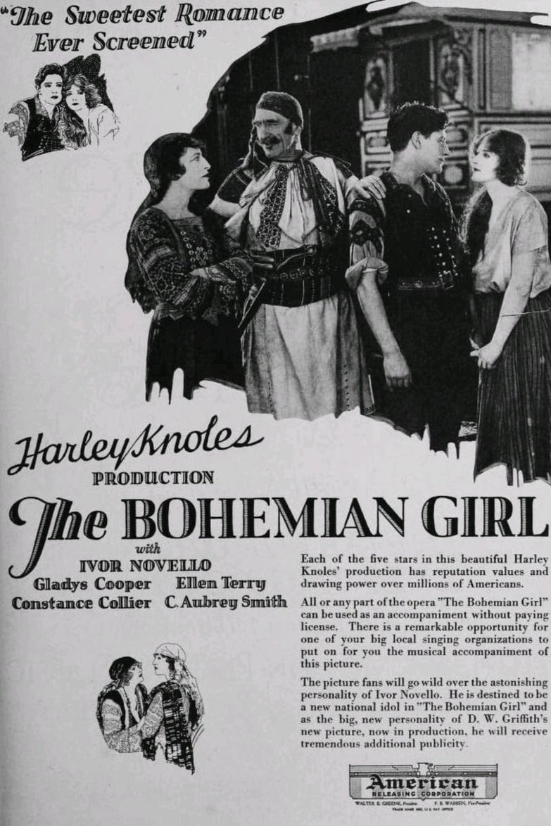 Богемская девушка (1922) постер