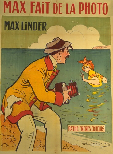 Макс делает снимок (1913) постер