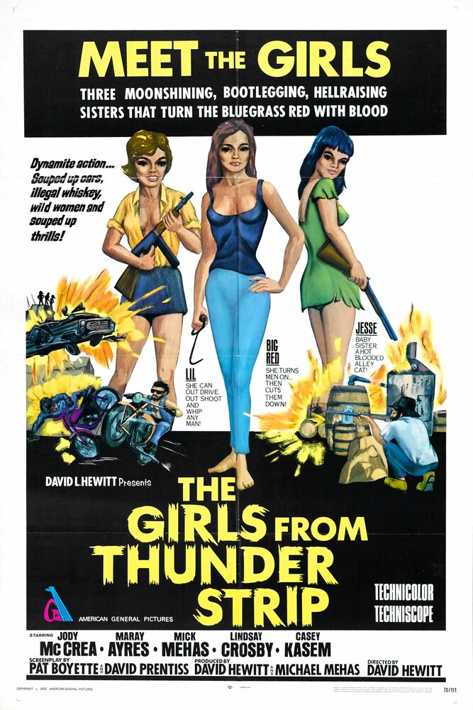 Громовые девушки (1970) постер