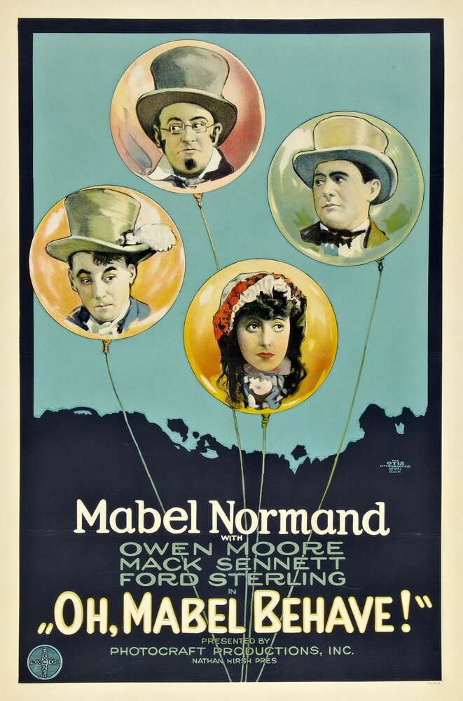 О, Мейбл, веди себя прилично (1922) постер