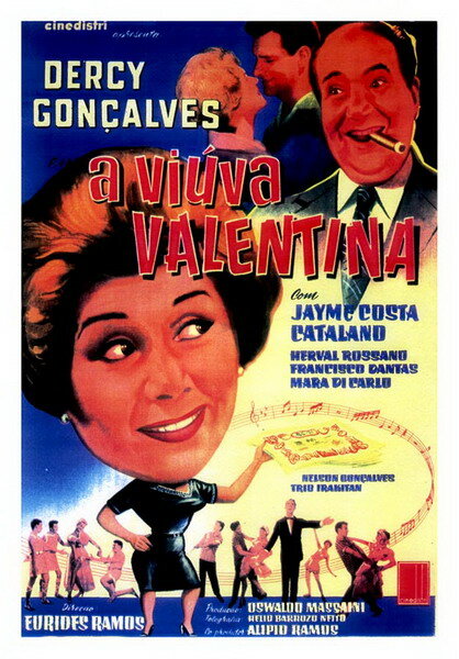 Вдова Валентина (1960) постер
