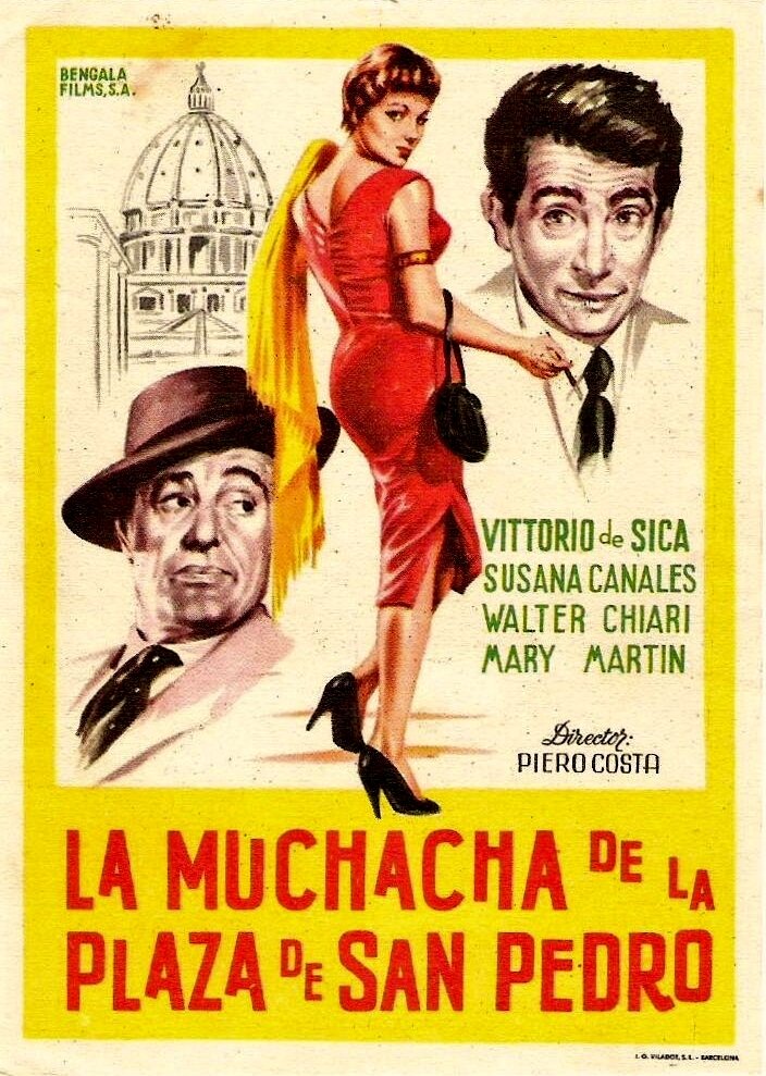 Девушка с площади Сан-Пьетро (1958) постер