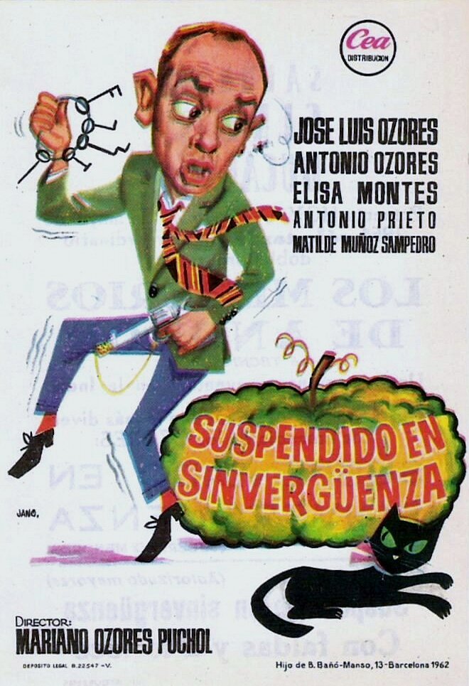 Suspendido en sinvergüenza (1963) постер