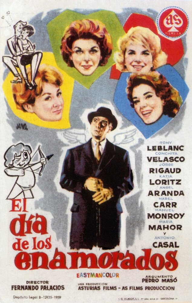 День святого Валентина (1959) постер