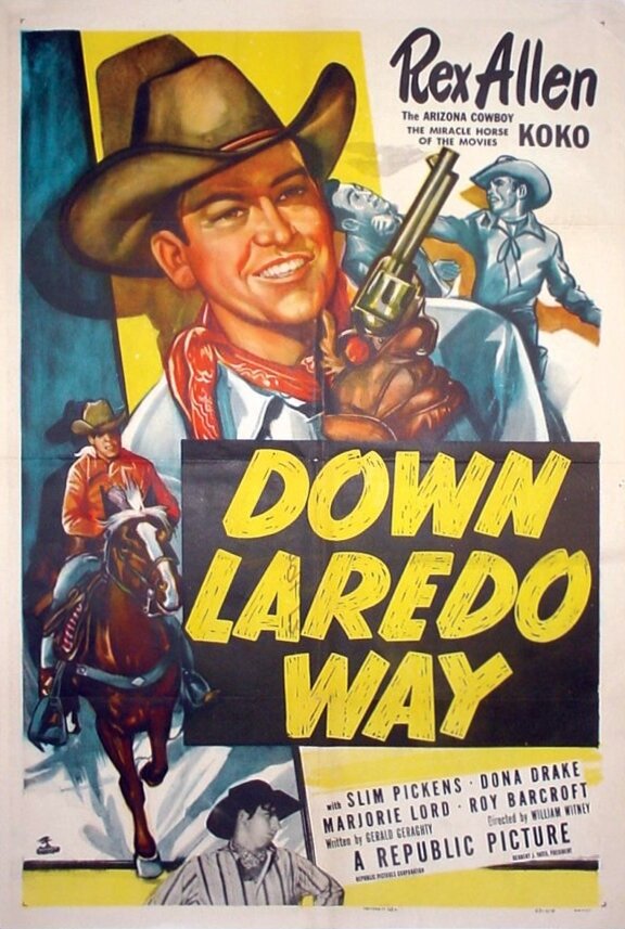 Путь через Ларедо (1953) постер