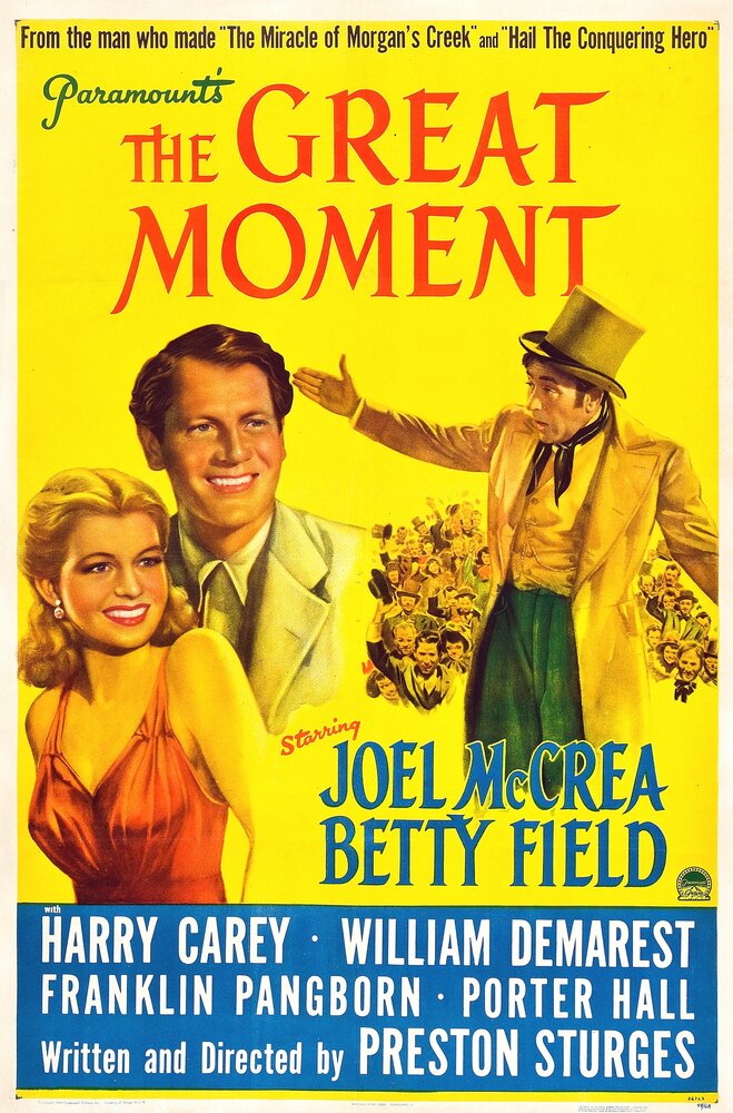 Великий момент (1944) постер