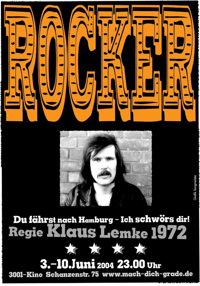 Рокер (1972) постер