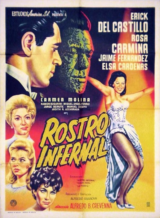 Rostro infernal (1963) постер