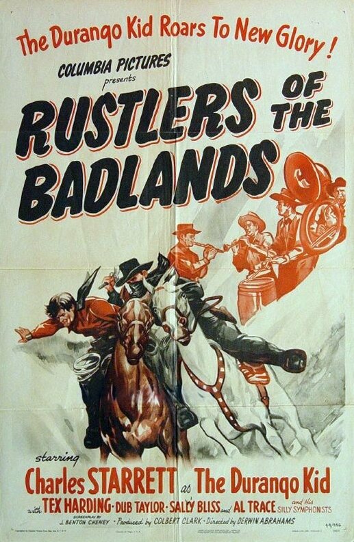 Rustlers of the Badlands (1945) постер