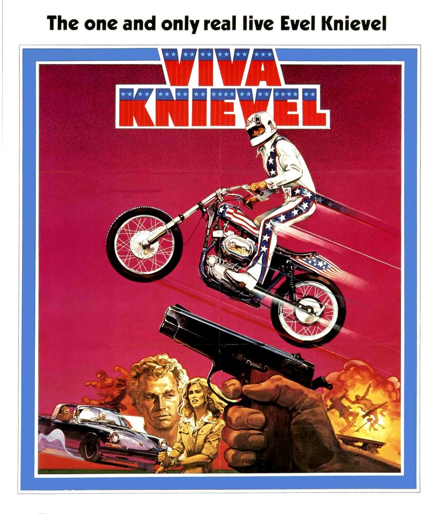 Да здравствует Книвел (1977) постер