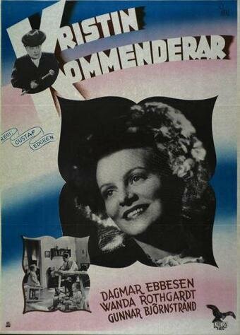 Kristin kommenderar (1946) постер