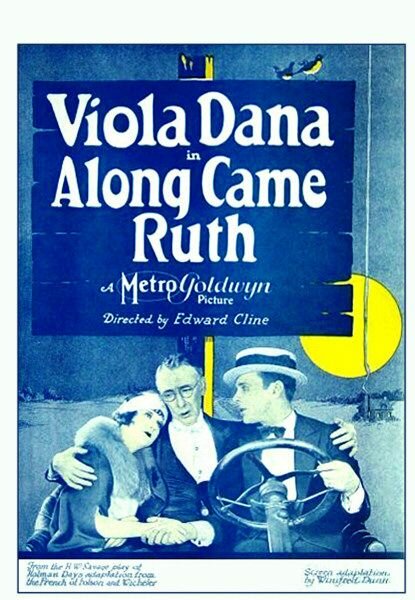Along Came Ruth (1924) постер