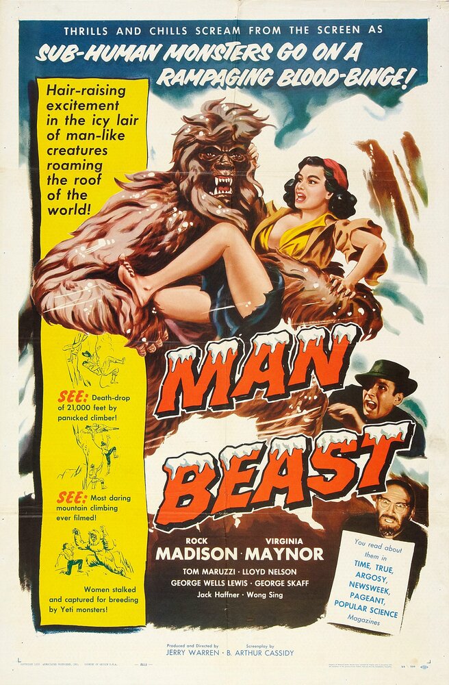 Man Beast (1956) постер