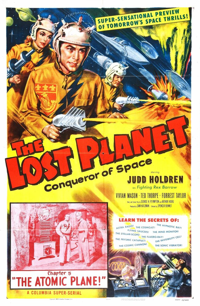 Затерянная планета (1953) постер