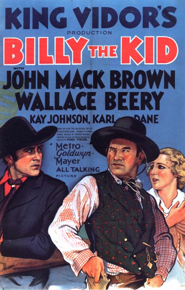 Билли Кид (1930) постер