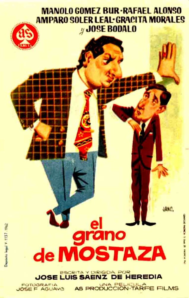 El grano de mostaza (1962) постер