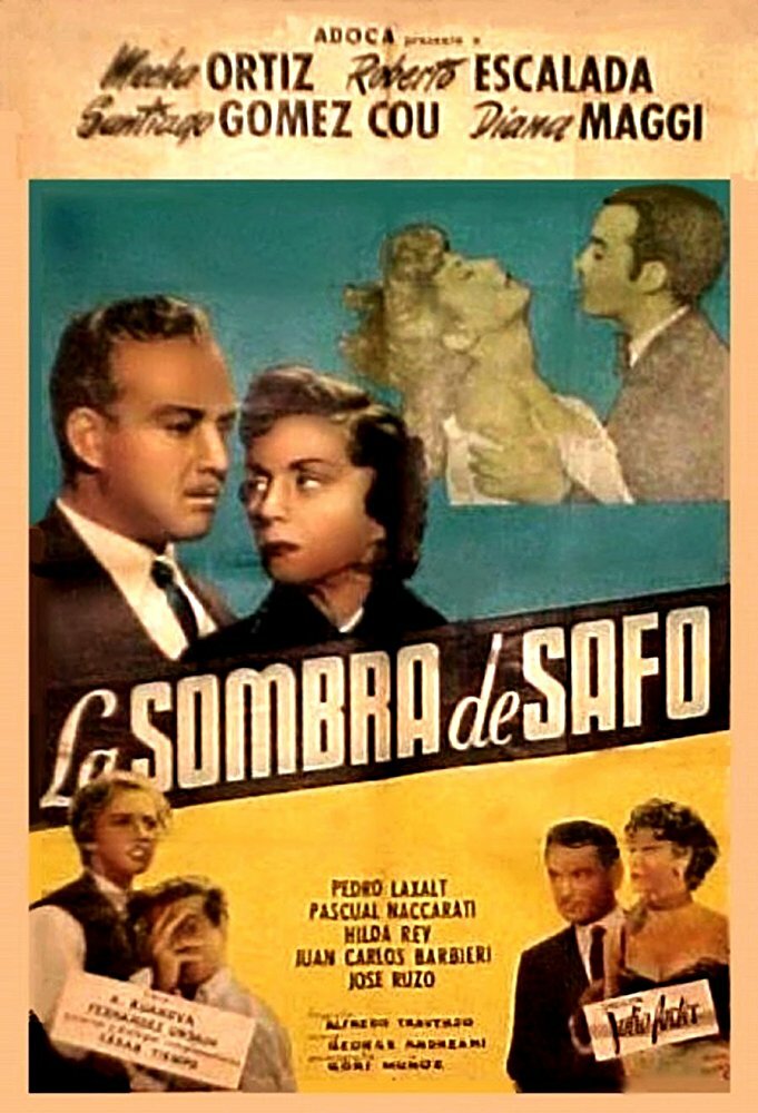 Тень Сафо (1957) постер