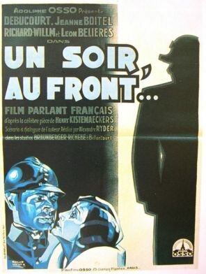 Un soir, au front (1931) постер