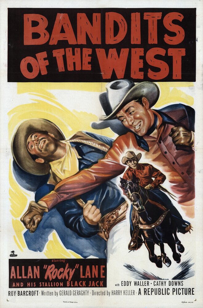 Bandits of the West (1953) постер
