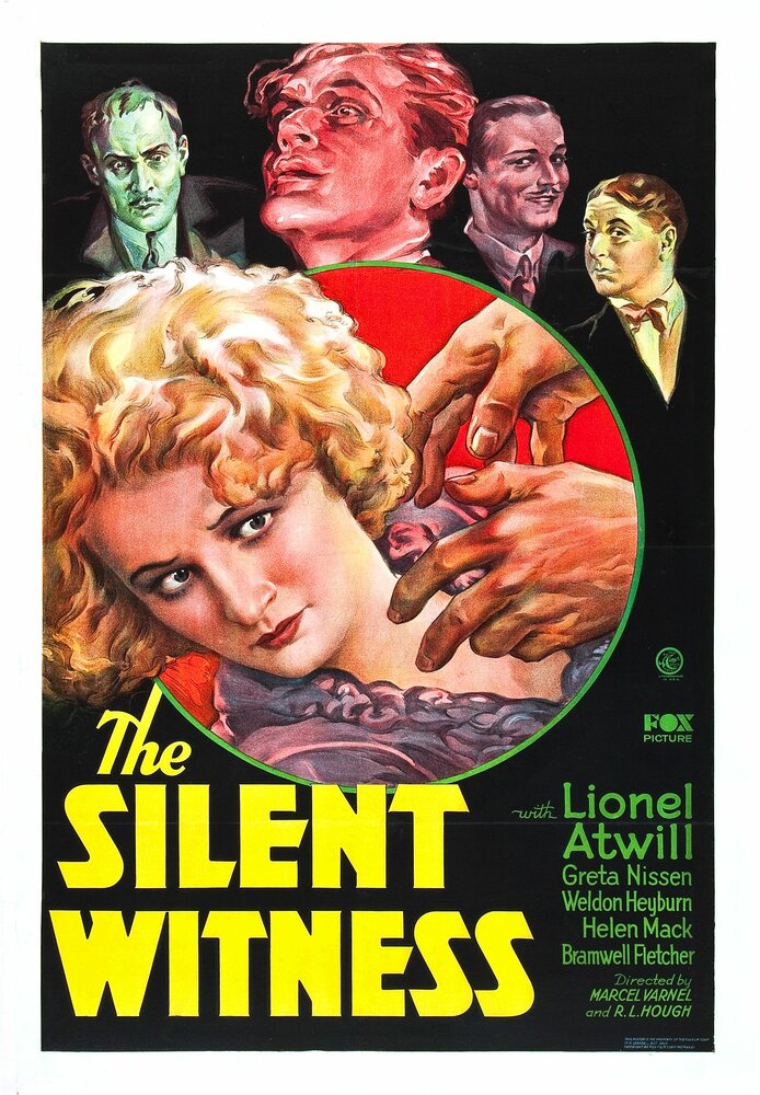 Безмолвный свидетель (1932) постер