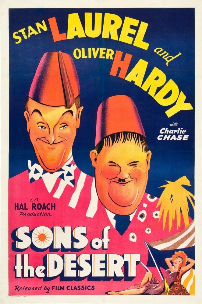 Сыновья пустыни (1933) постер