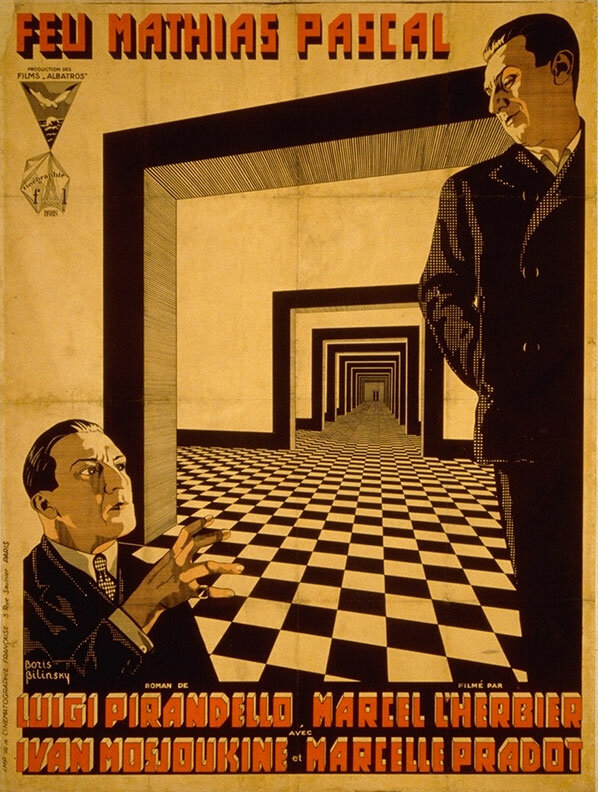 Покойный Матиас Паскаль (1925) постер