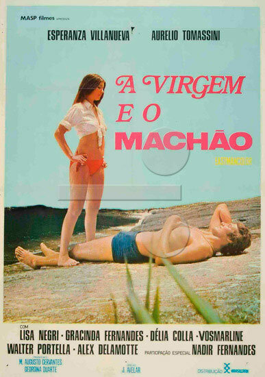 Дева и мачо (1974) постер